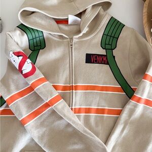 Ghostbusters Hoodie with Green and Orange Accents